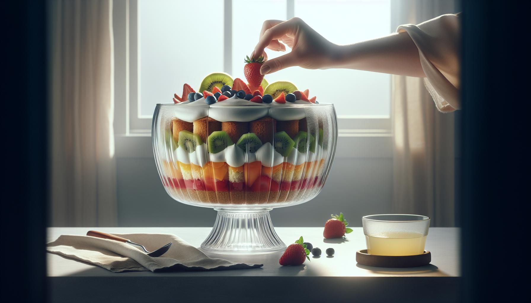 Decorating Your Punch Bowl Cake for Visual Appeal