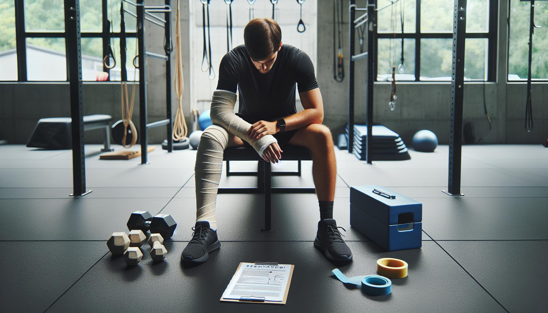 The Impact of Broken Bones on Training