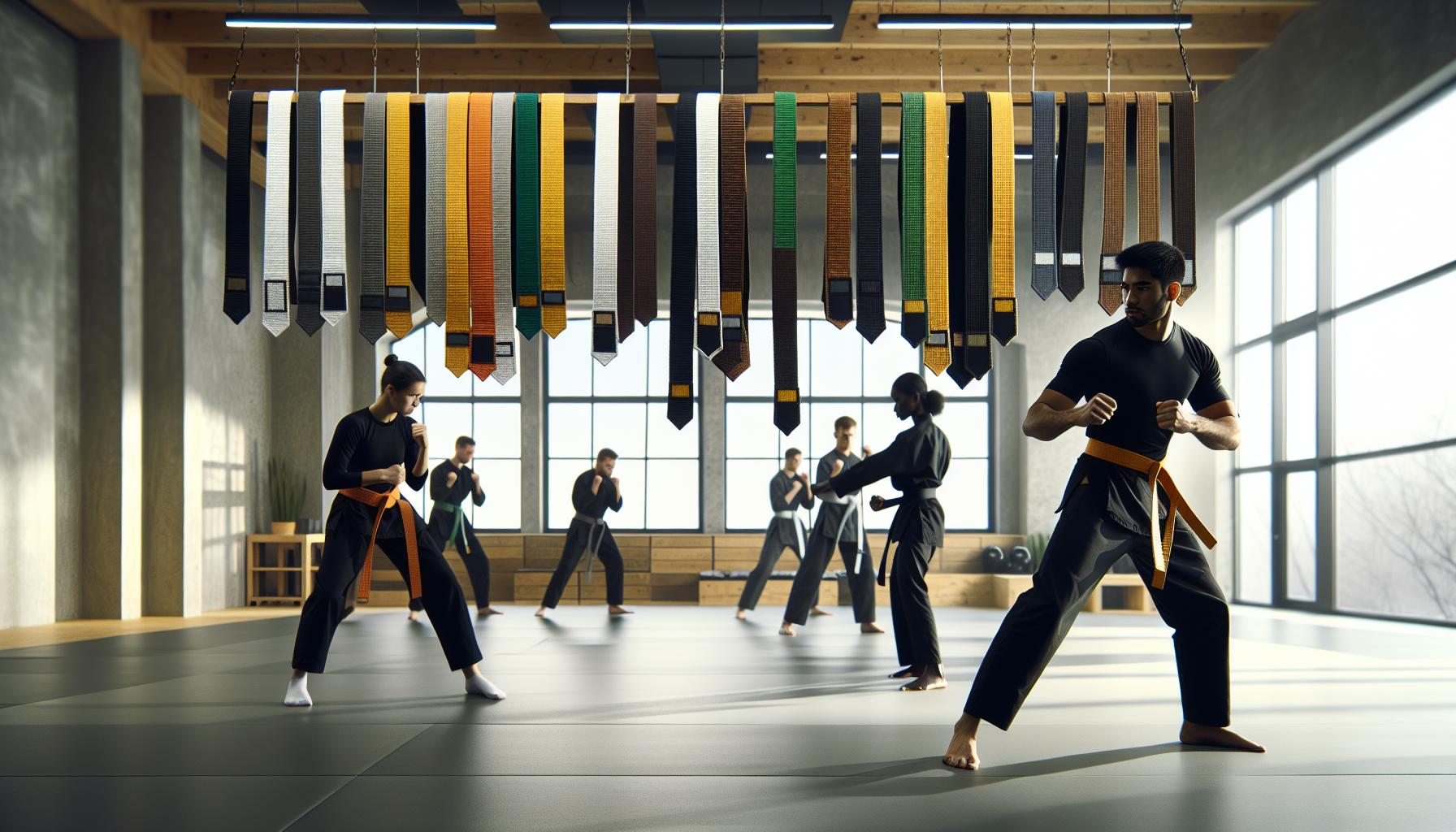 The Importance of Belts in Krav Maga Training