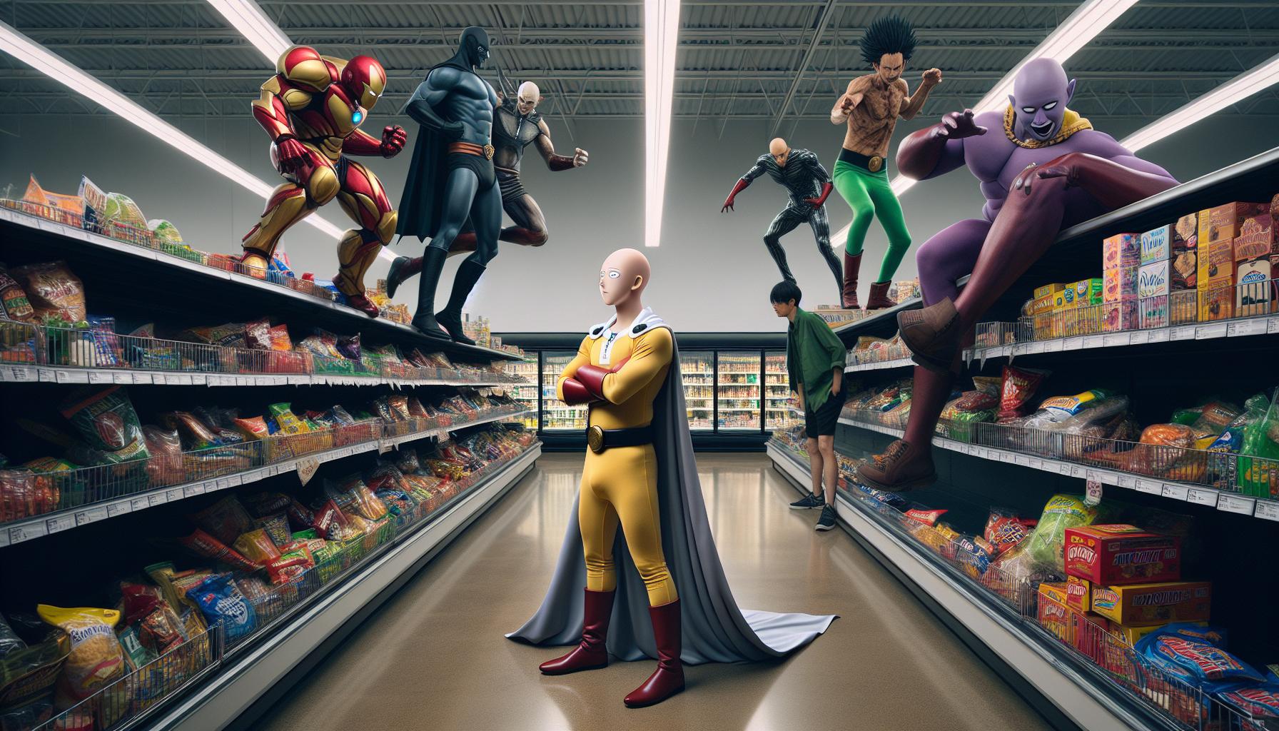 Key Themes and Humor in One Punch Man