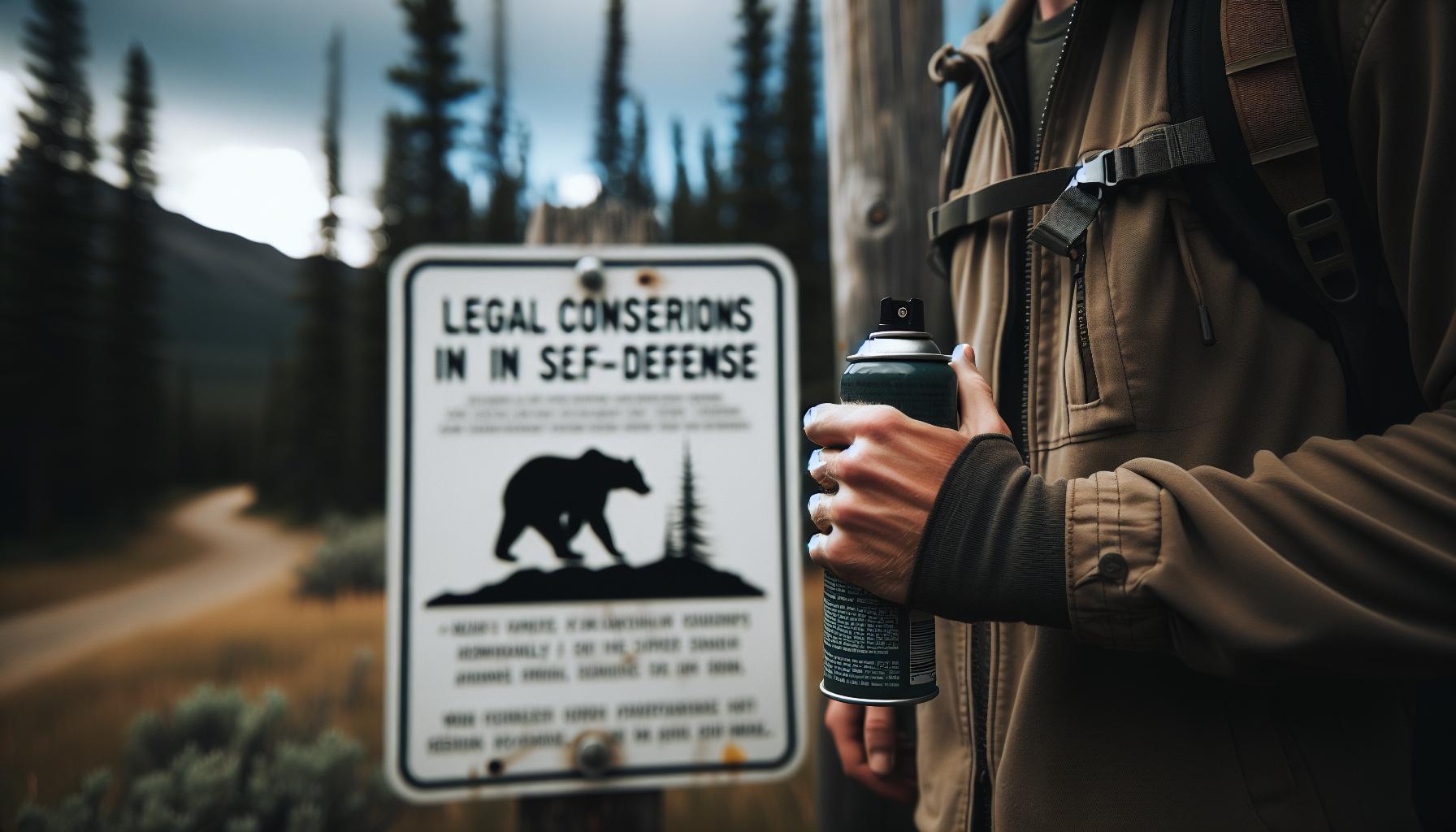 Legal Considerations for Using Bear Spray in Self Defense