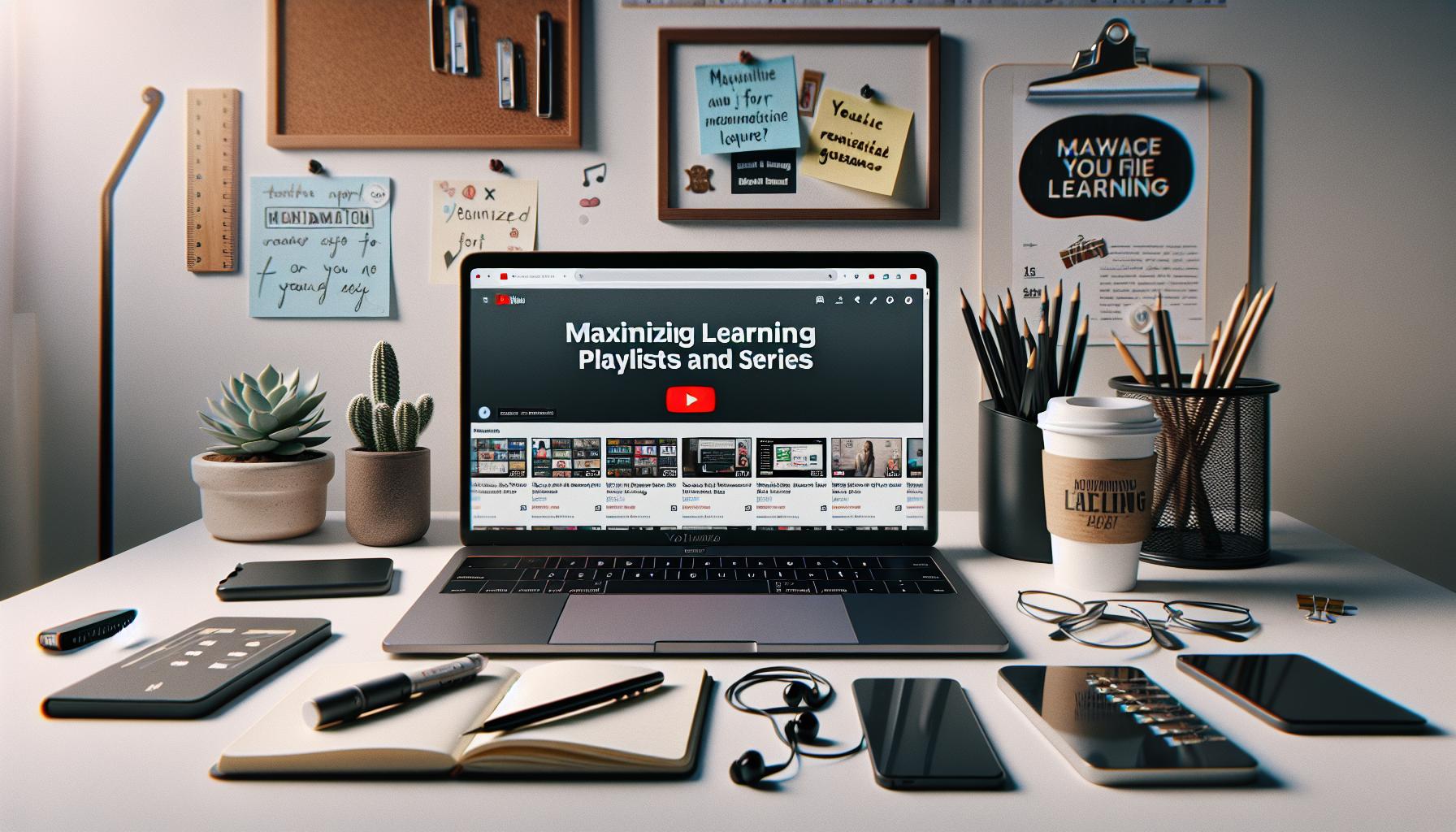 Maximizing Your Learning with YouTube Playlists and Series