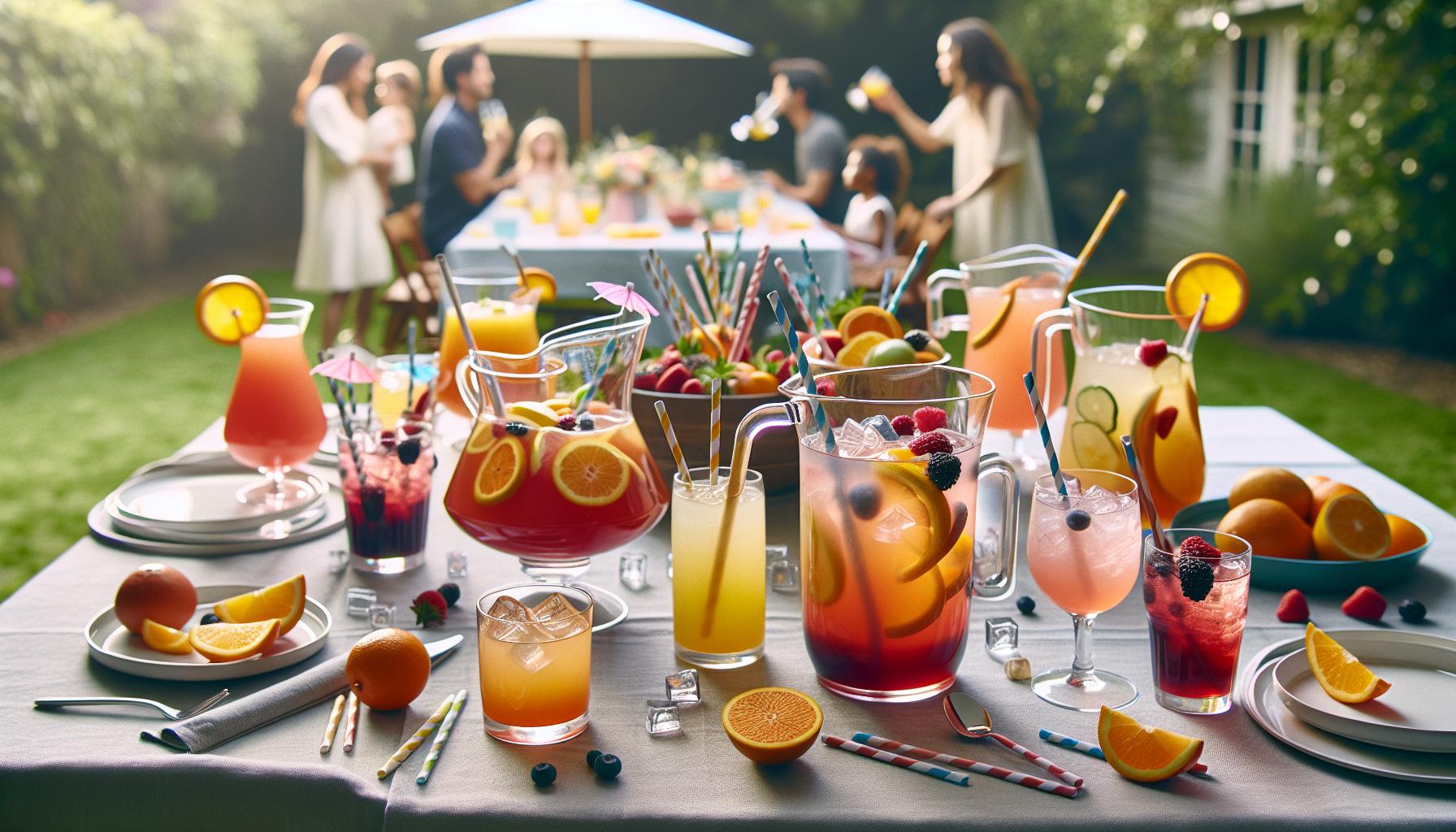 Non-Alcoholic Punch Options for All Ages