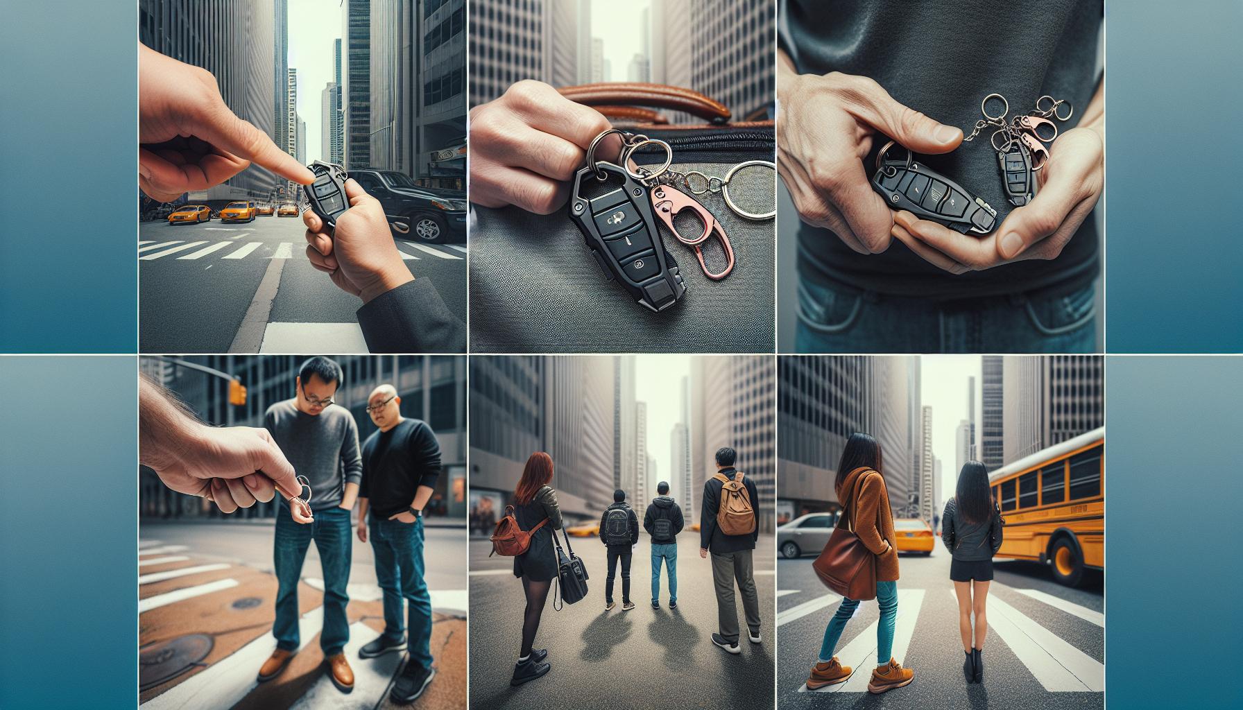 Practical Scenarios for Using Self Defense Keychains