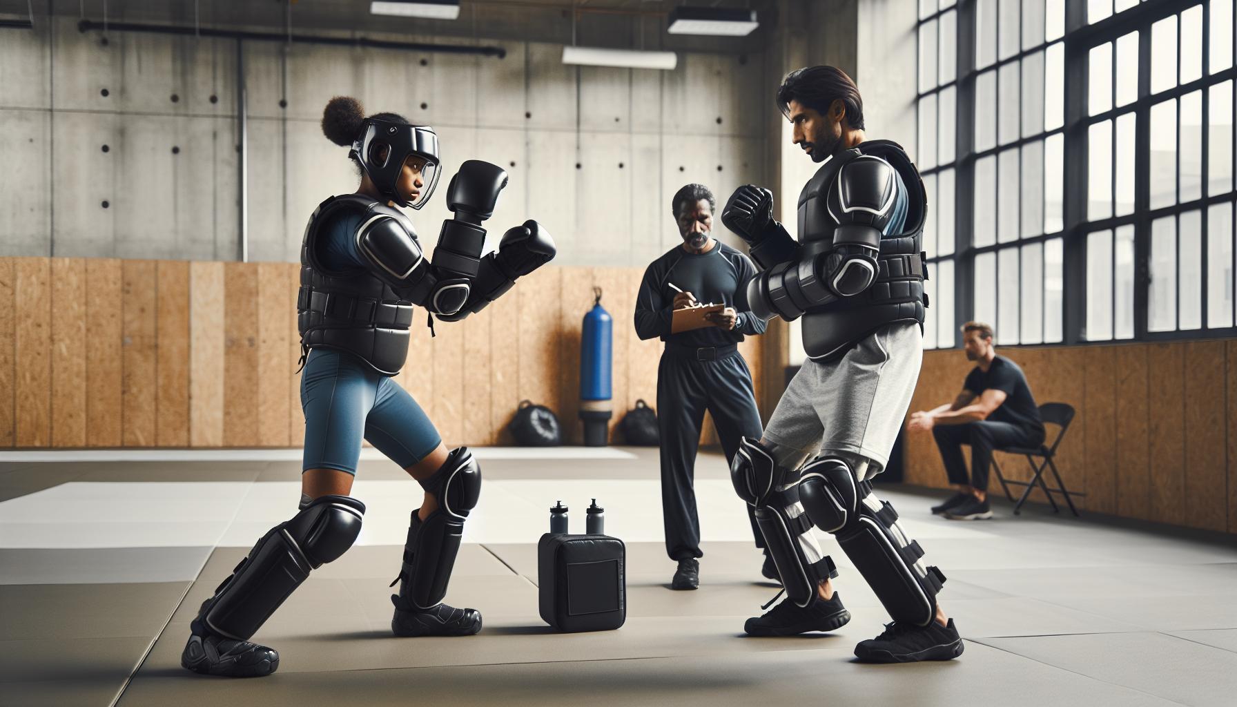 Safety Protocols During Krav Maga Sparring