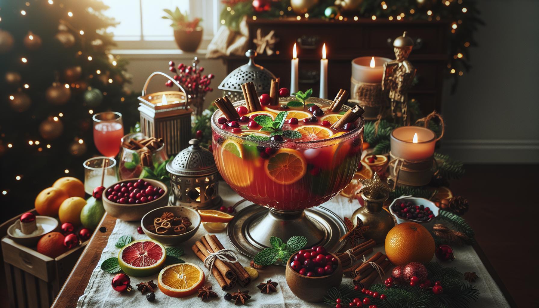 Seasonal Punch Recipes to Celebrate Holidays