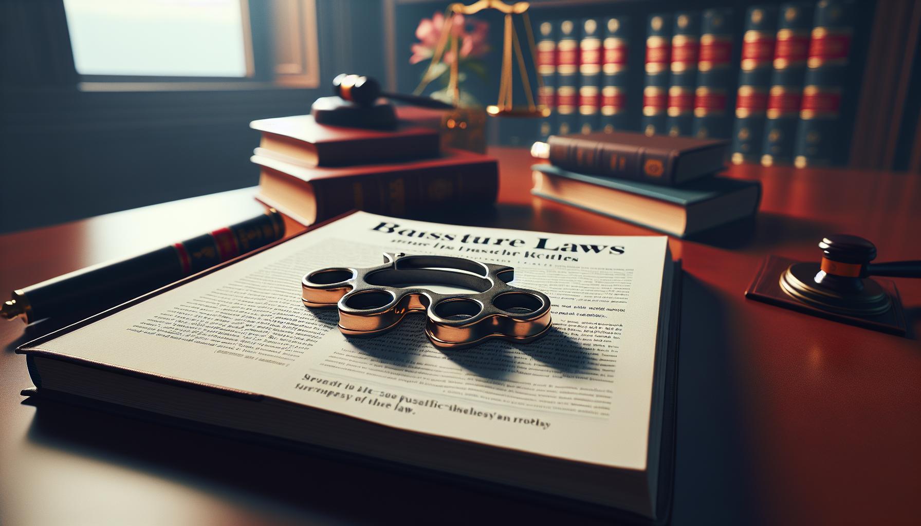 State-Specific Laws on Using Brass Knuckles
