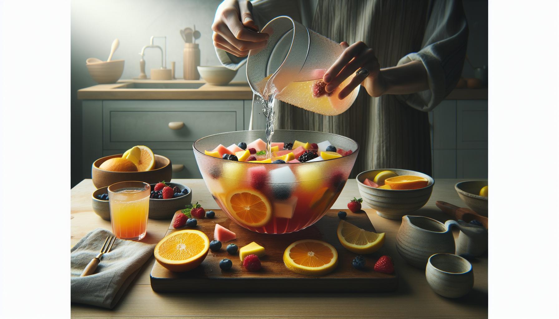 Step-by-Step Guide to Making Sorbet Punch