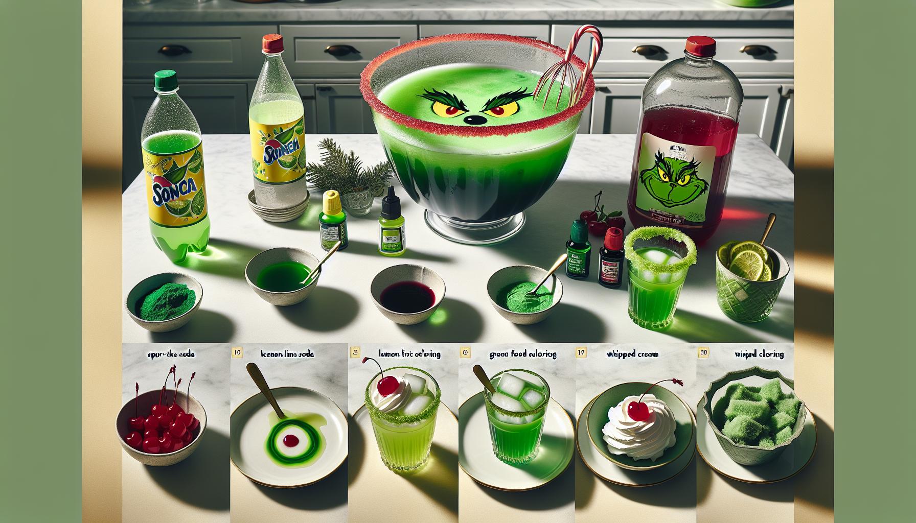 Step-by-Step Instructions for Perfect Grinch Punch