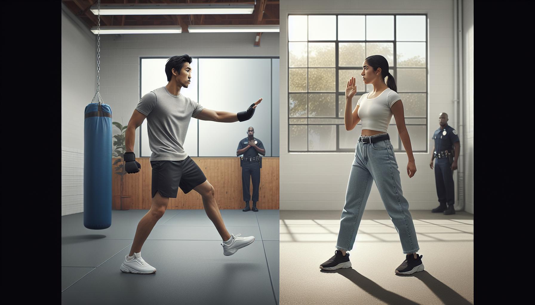Types of Self Defense: Physical vs. Verbal Tactics