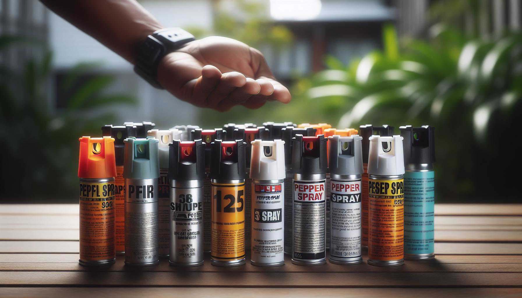 Who Sells the Best Pepper Spray Brands?