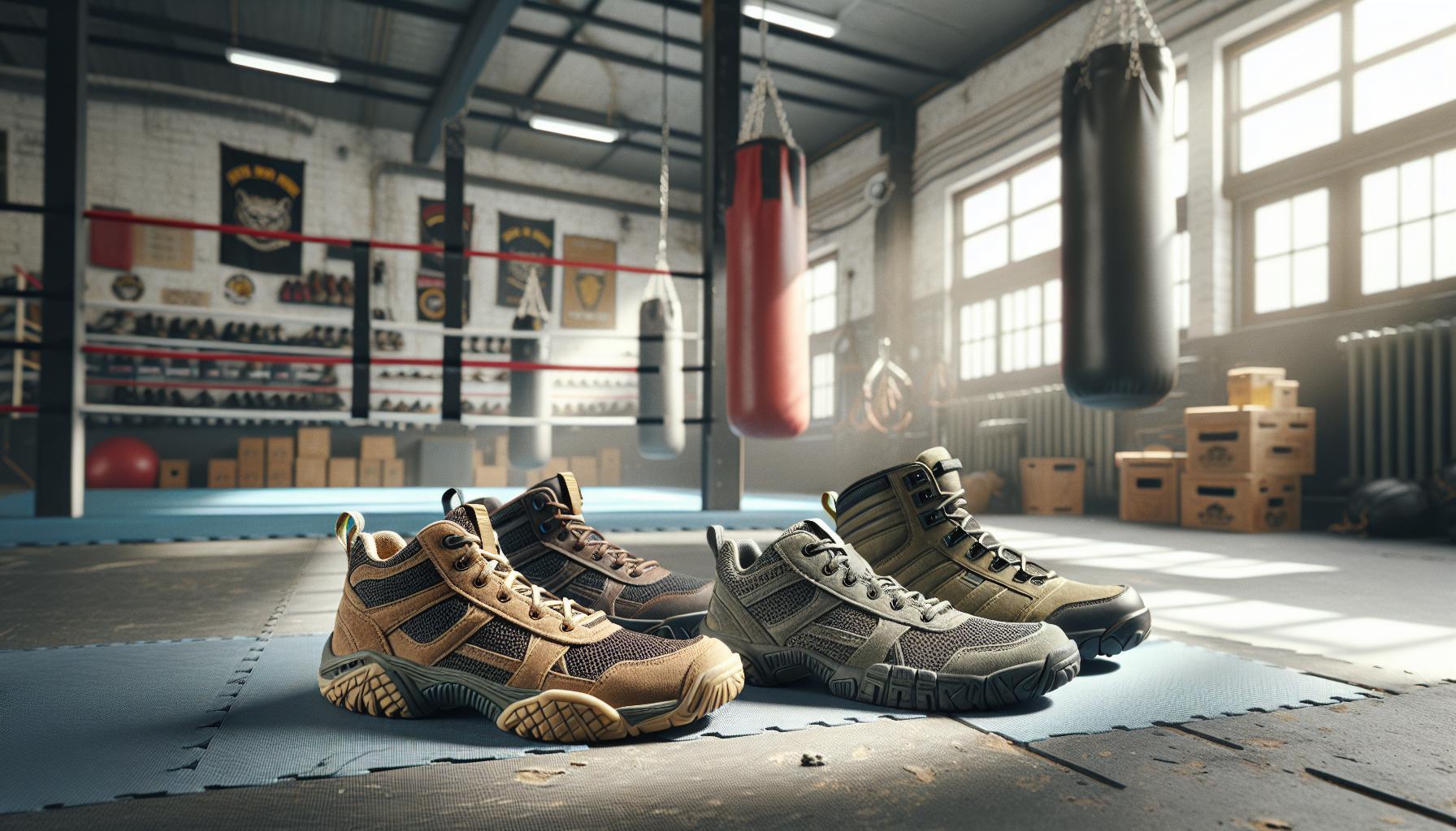 The Best Materials for Krav Maga Footwear