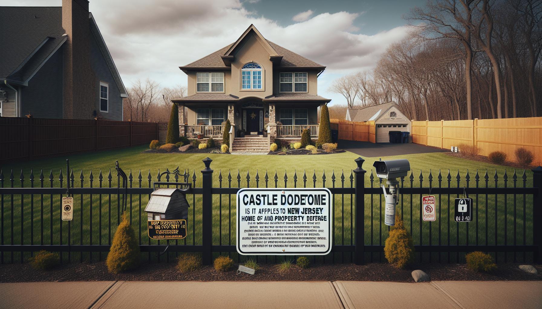 Castle Doctrine in New Jersey: Your Home and Property