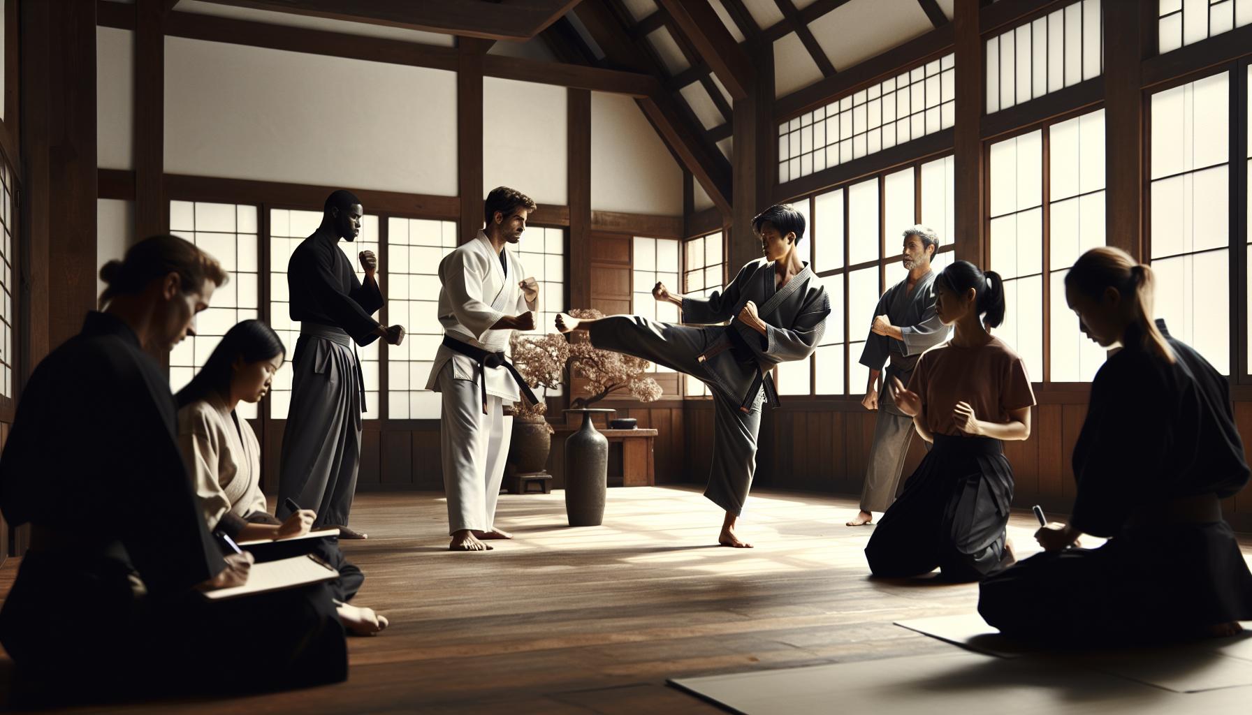 Celebrity Engagement in Martial Arts Training