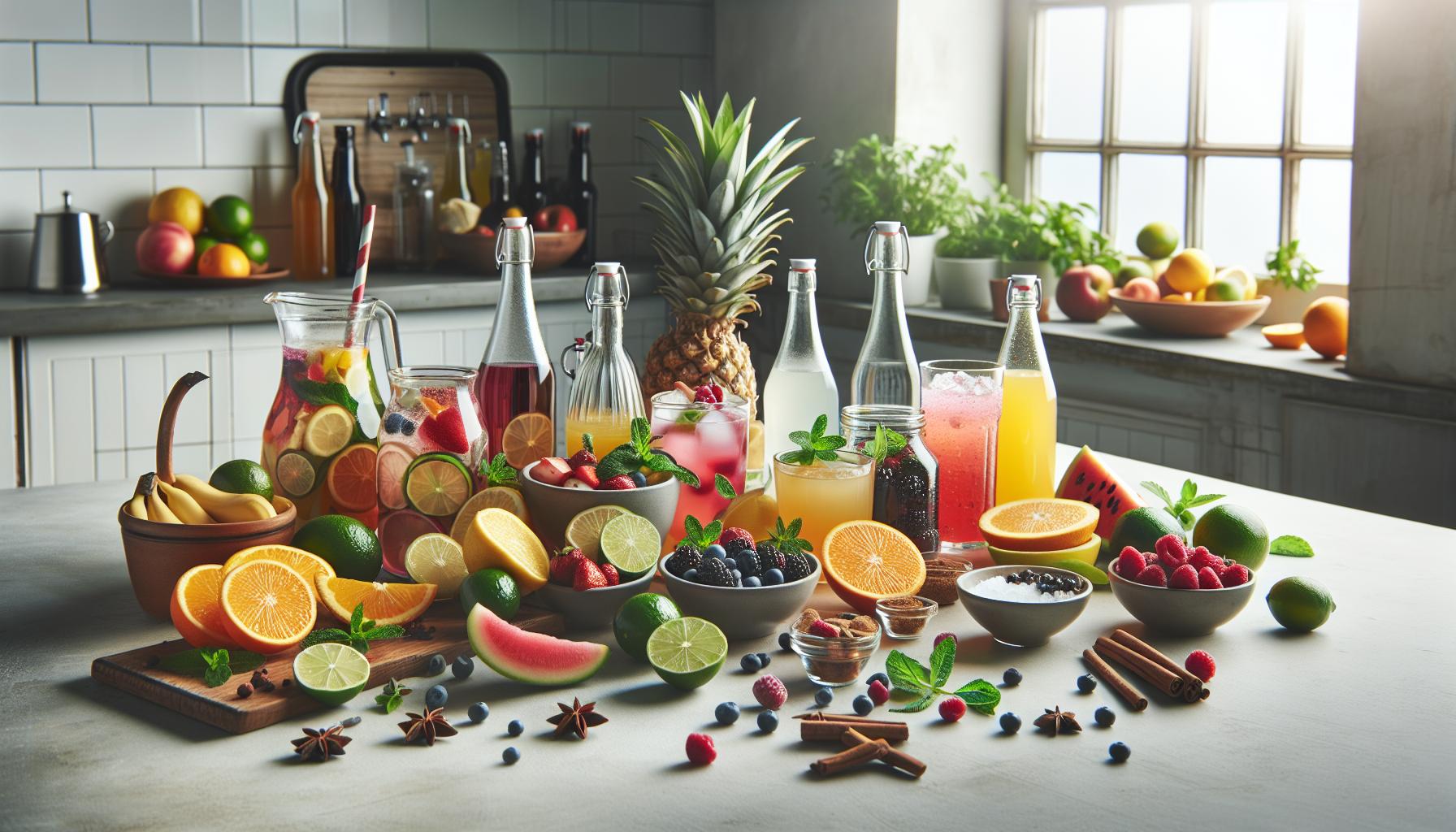 Choosing the Right Ingredients for Non-Alcoholic Punches