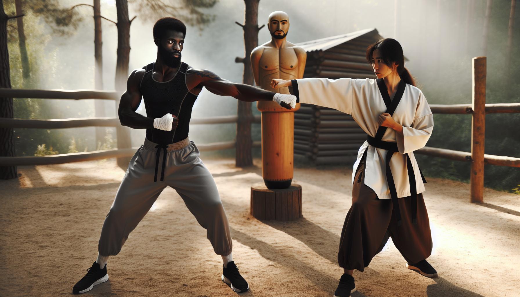 Complementary Techniques in Krav Maga and Kung Fu