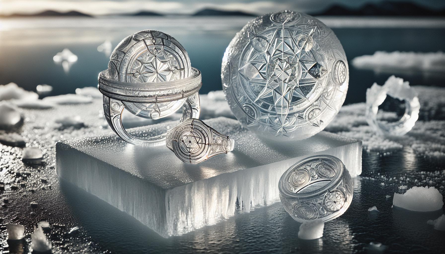 Creative Designs for Stunning Ice Rings