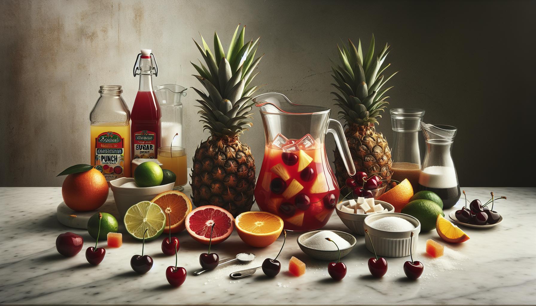 Essential Ingredients for Homemade Hawaiian Punch