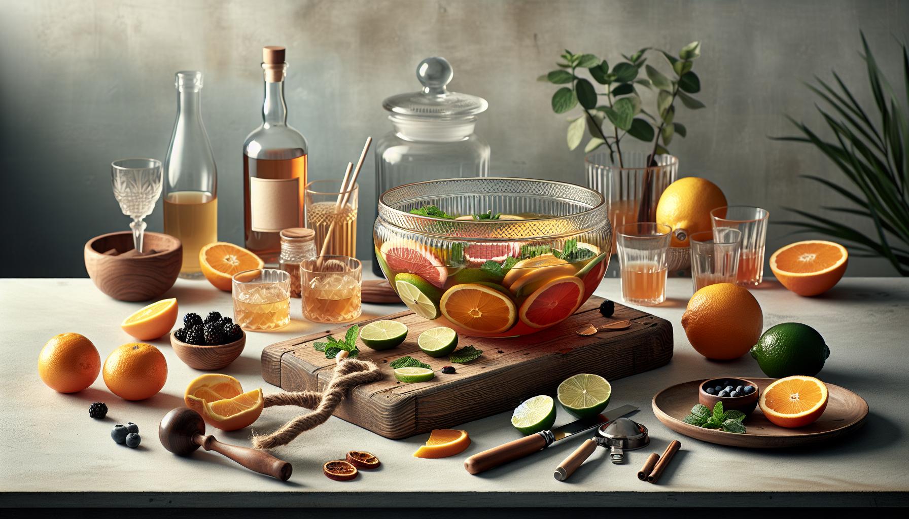Essential Ingredients for the Perfect Liquor Punch