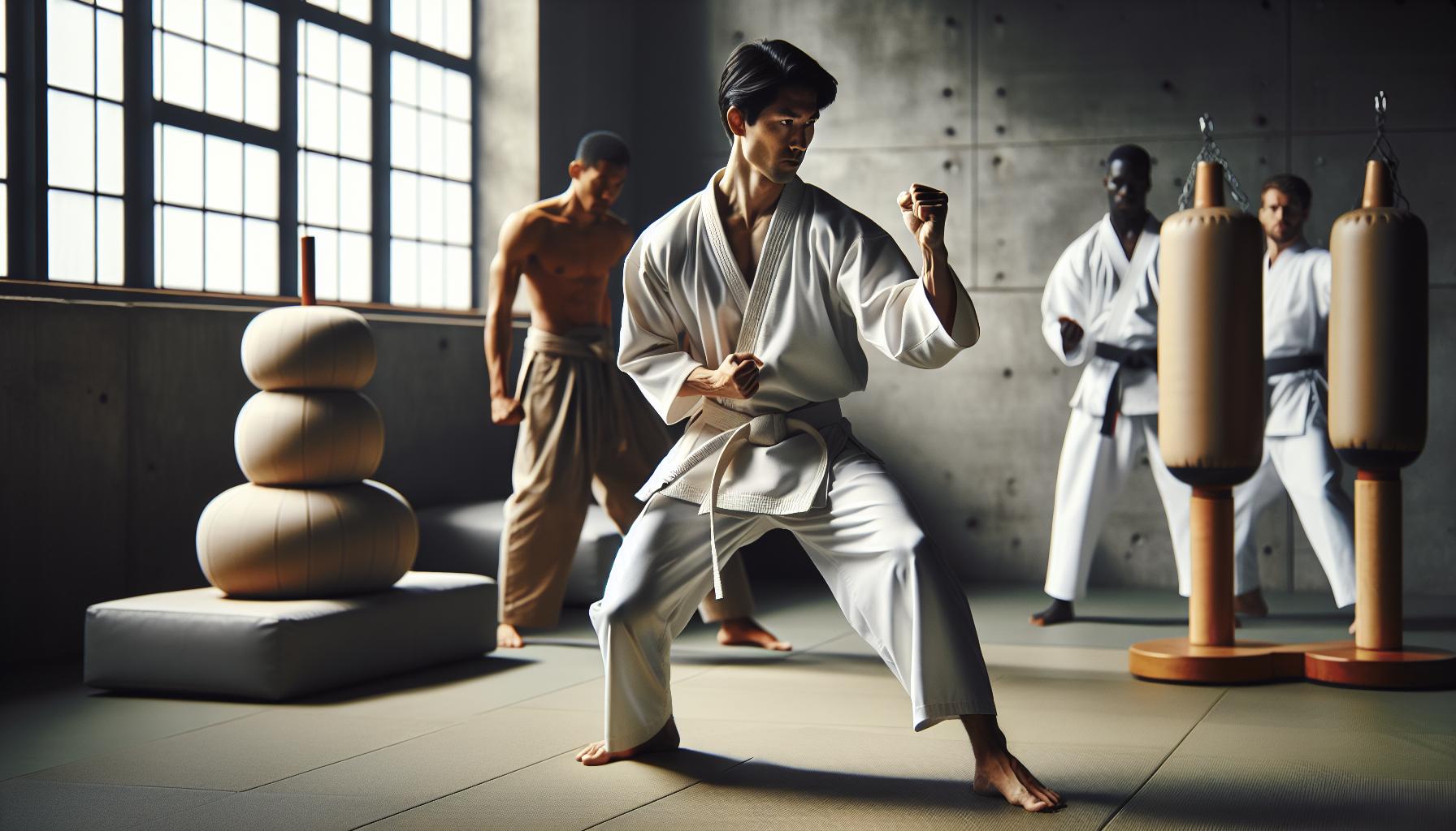 Essential Stances for Executing the One Inch Punch