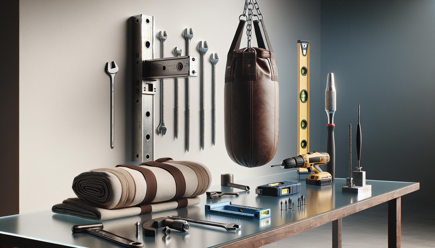 Essential Tools for Hanging Your Punching Bag
