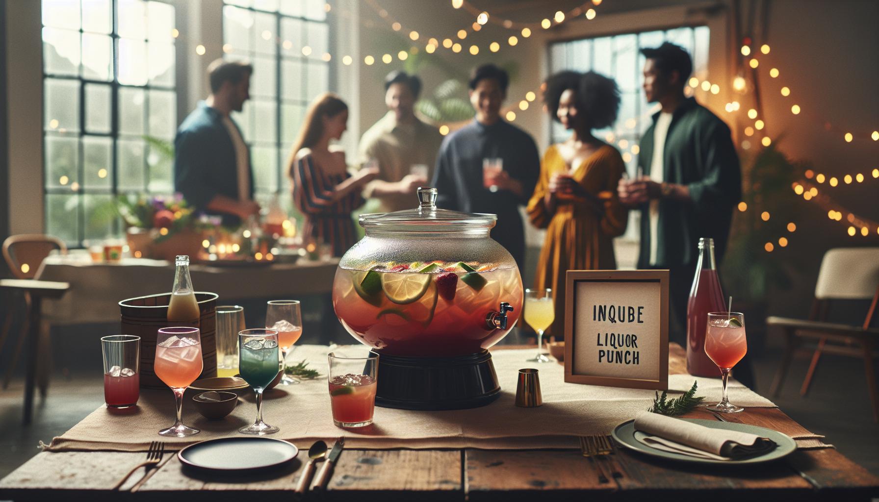 How Liquor Punch Fits into Your Party Plans
