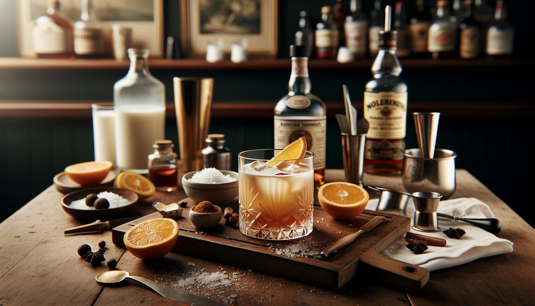 How Milk Punch Became a Cocktail Classic