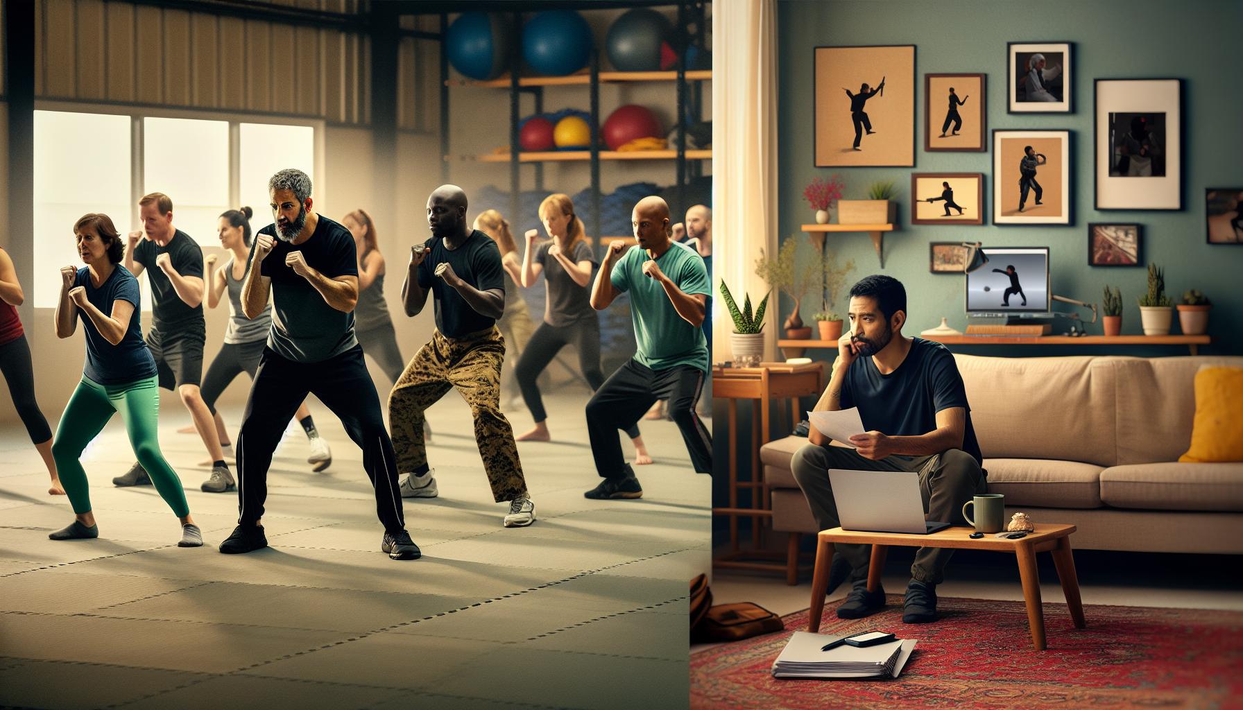 Krav Maga Training Options: Classes vs. Online Lessons