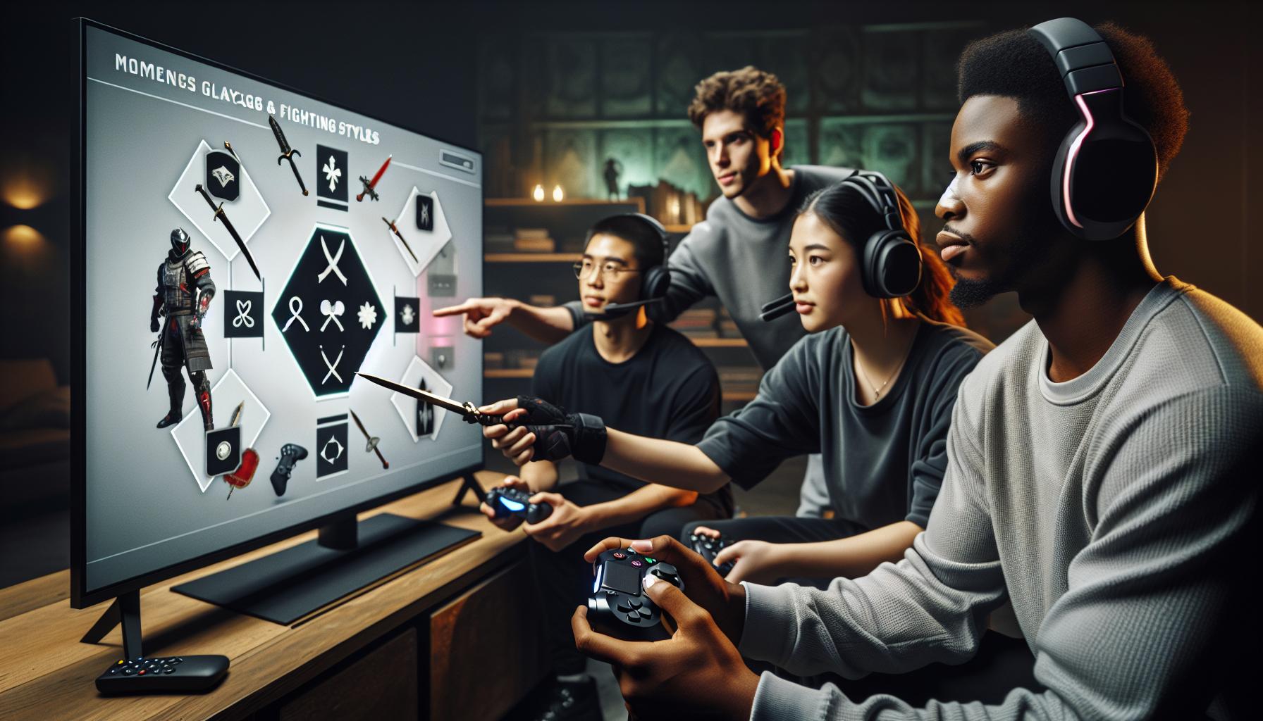 Player Experience: Choosing Fighting Styles in Gameplay