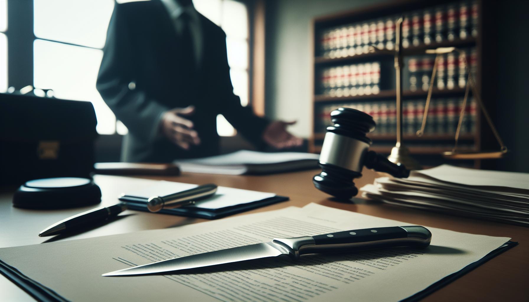 Potential Legal Consequences of Using a Knife