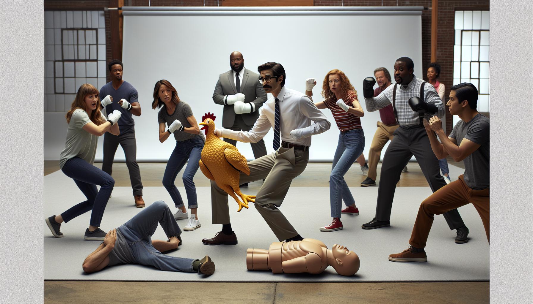 The Role of Self-Defense in Comedy TV Shows