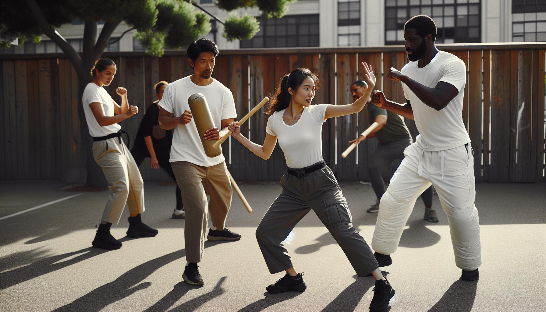 Self Defense Techniques Without Brandishing