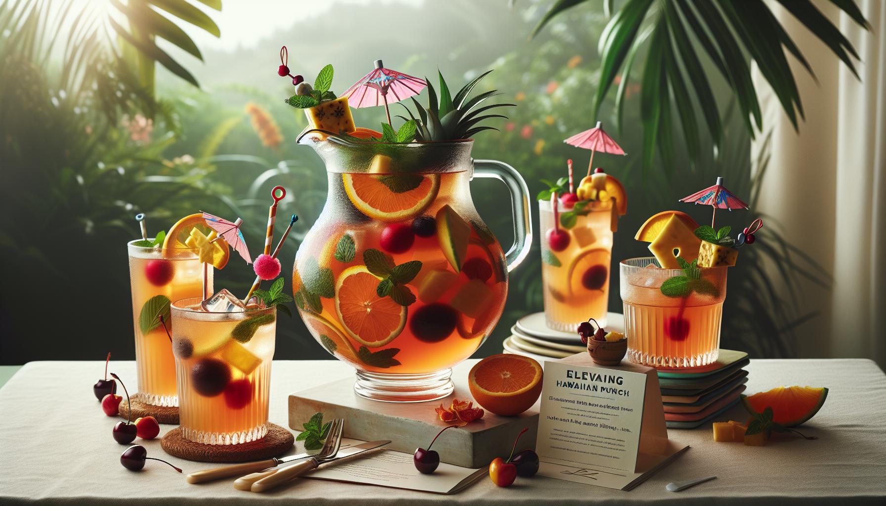 Serving Suggestions: Elevating Your Hawaiian Punch