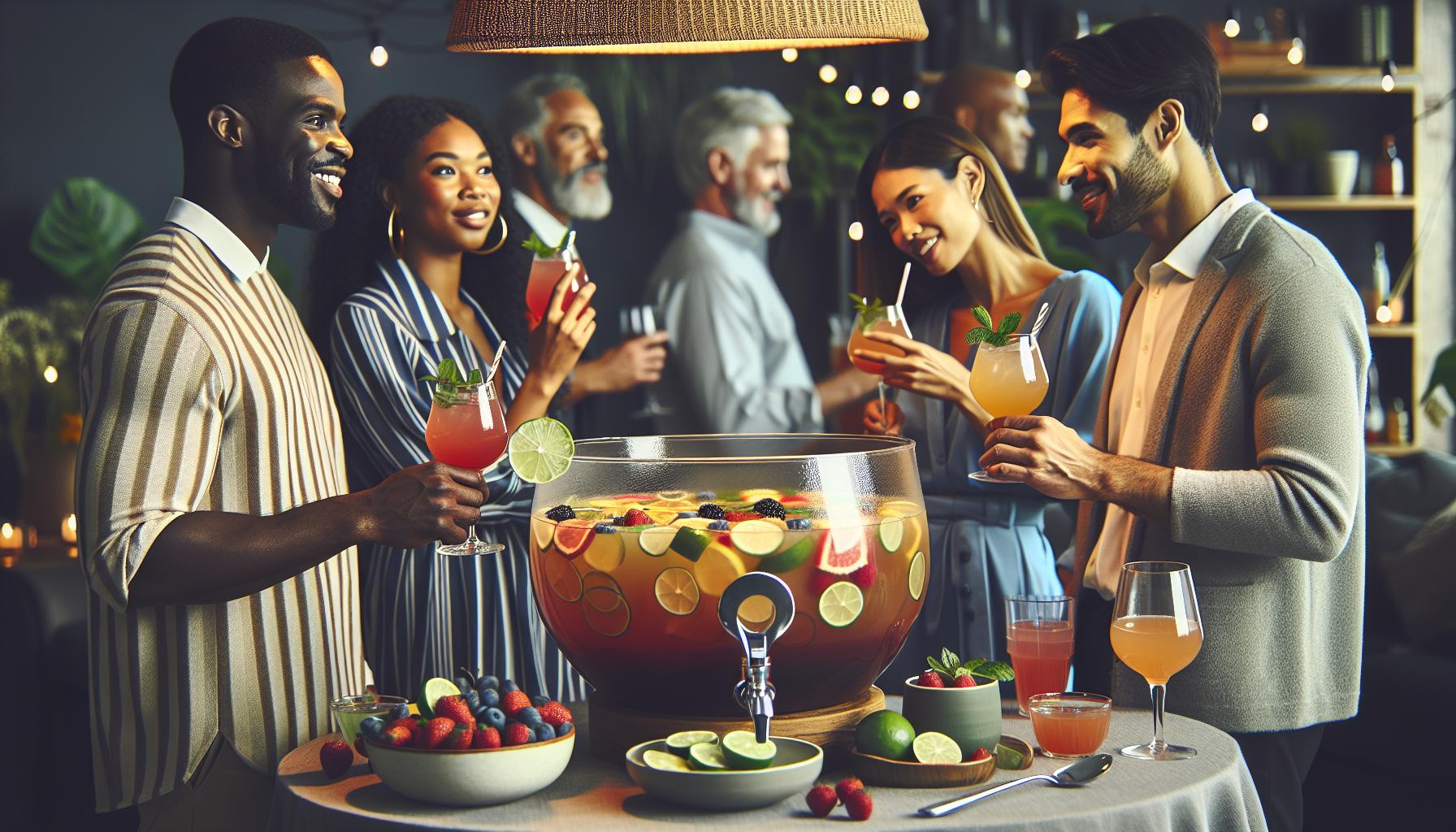 Serving Suggestions for Hunch Punch at Parties