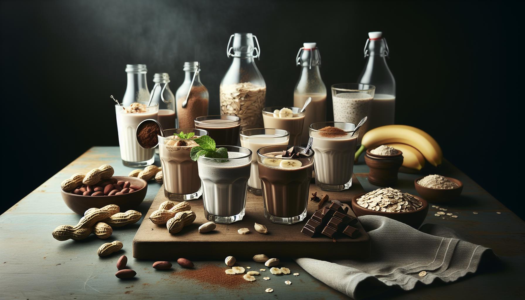 Variations of Peanut Punch for Different Tastes